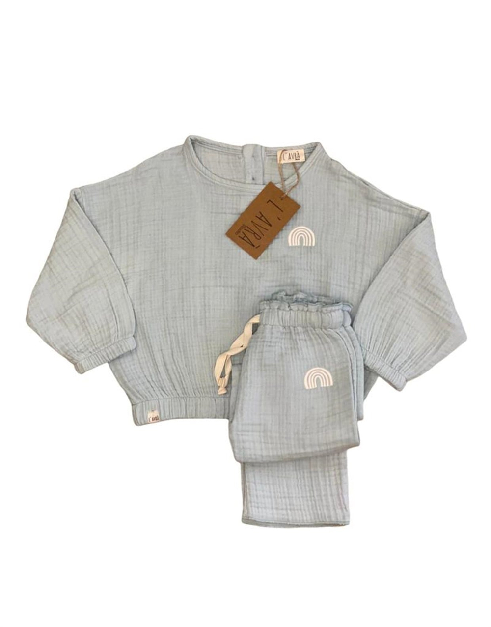 MOLLY MÜSLİN SWEATSHIRT - PANTOLON İKİLİ TAKIM - YEŞİL