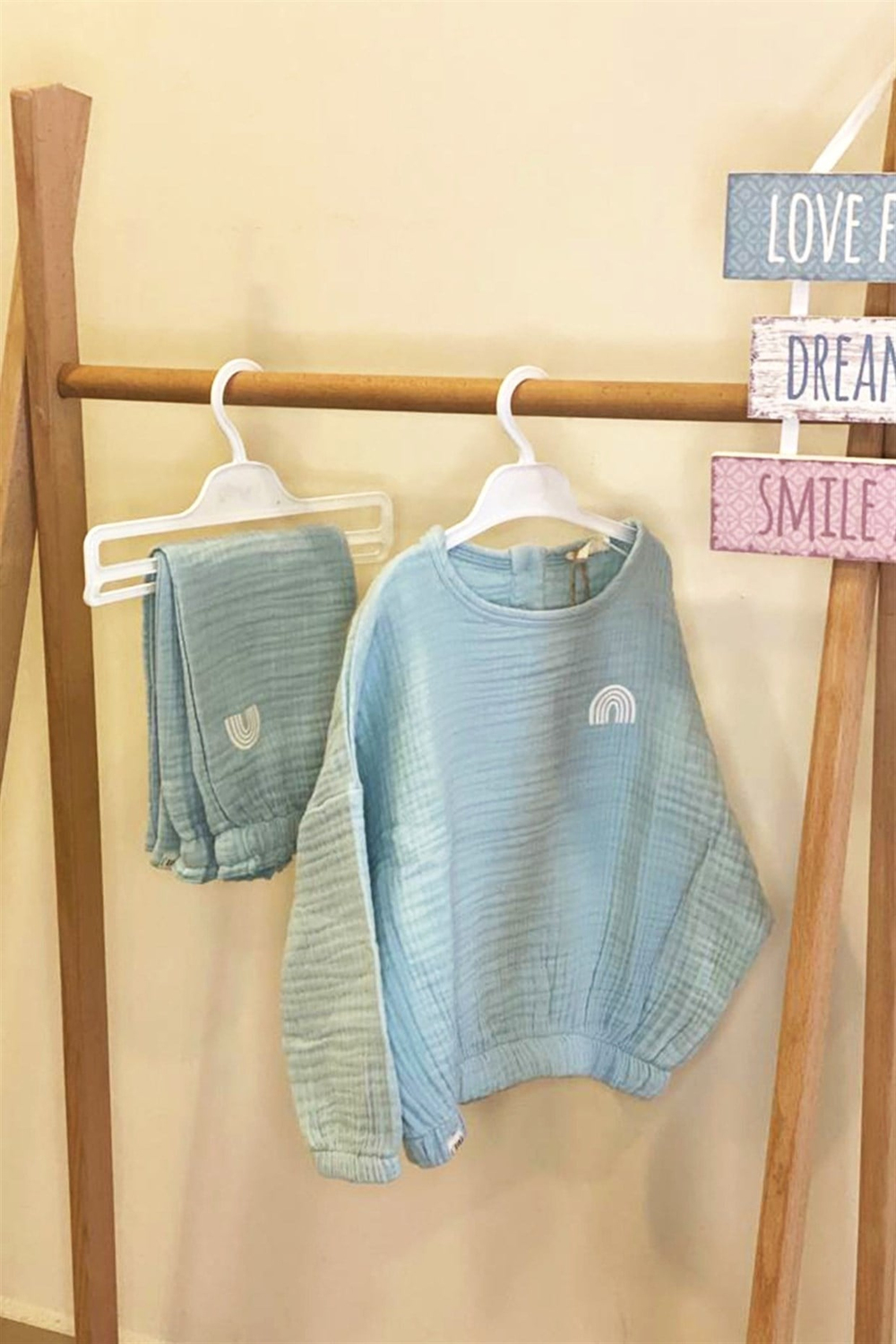 MOLLY MÜSLİN SWEATSHIRT - PANTOLON İKİLİ TAKIM - YEŞİL