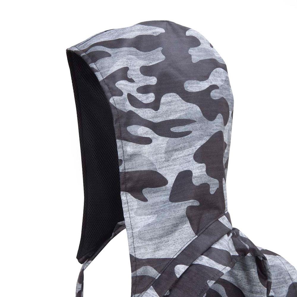 Morikukko Camo Basic Grey Kapüşonlu Sırt Çantası