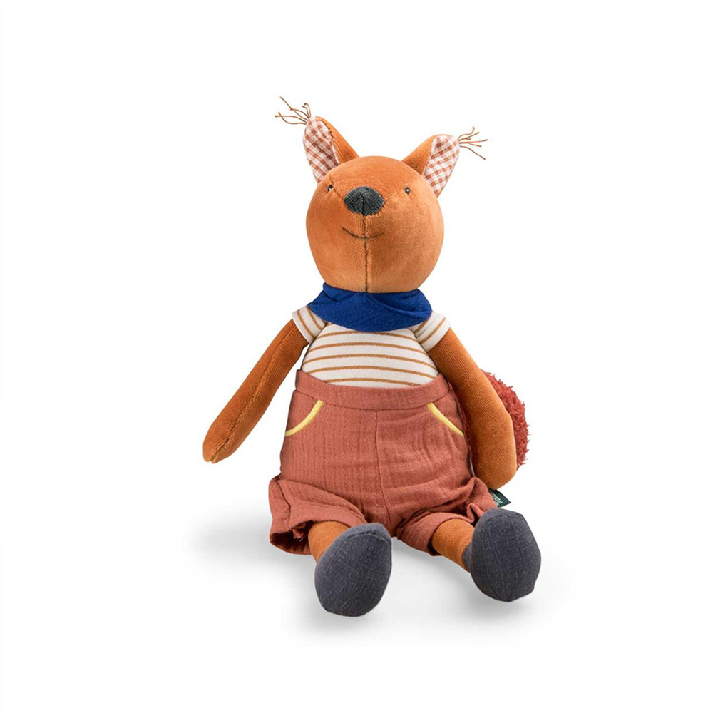 Moulin Roty Müzikli Peluş Oyuncak Sincap