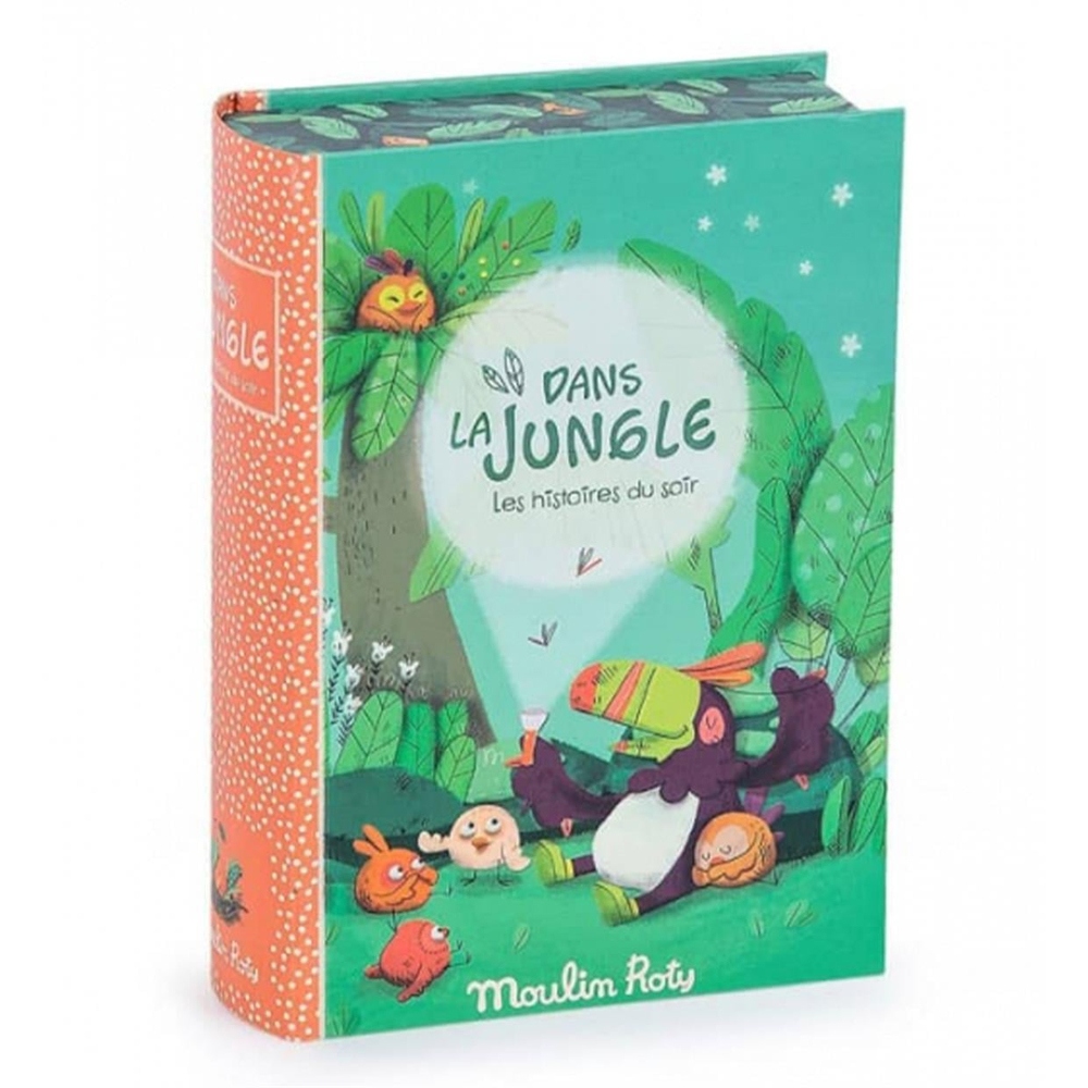 Moulin Roty Projeksiyonlu Hikaye Kitabı Tropikal Hayvanlar 