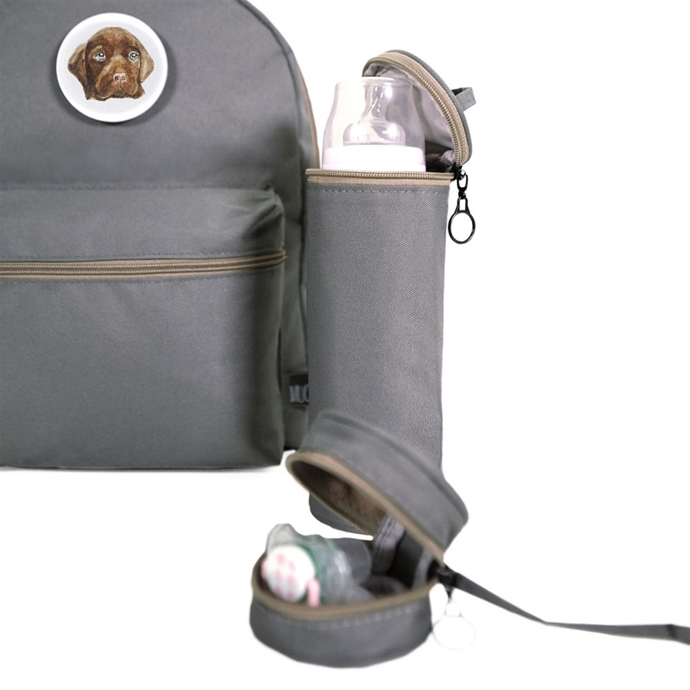 MUCA BEBEK BAKIM SIRT ÇANTASI Gri