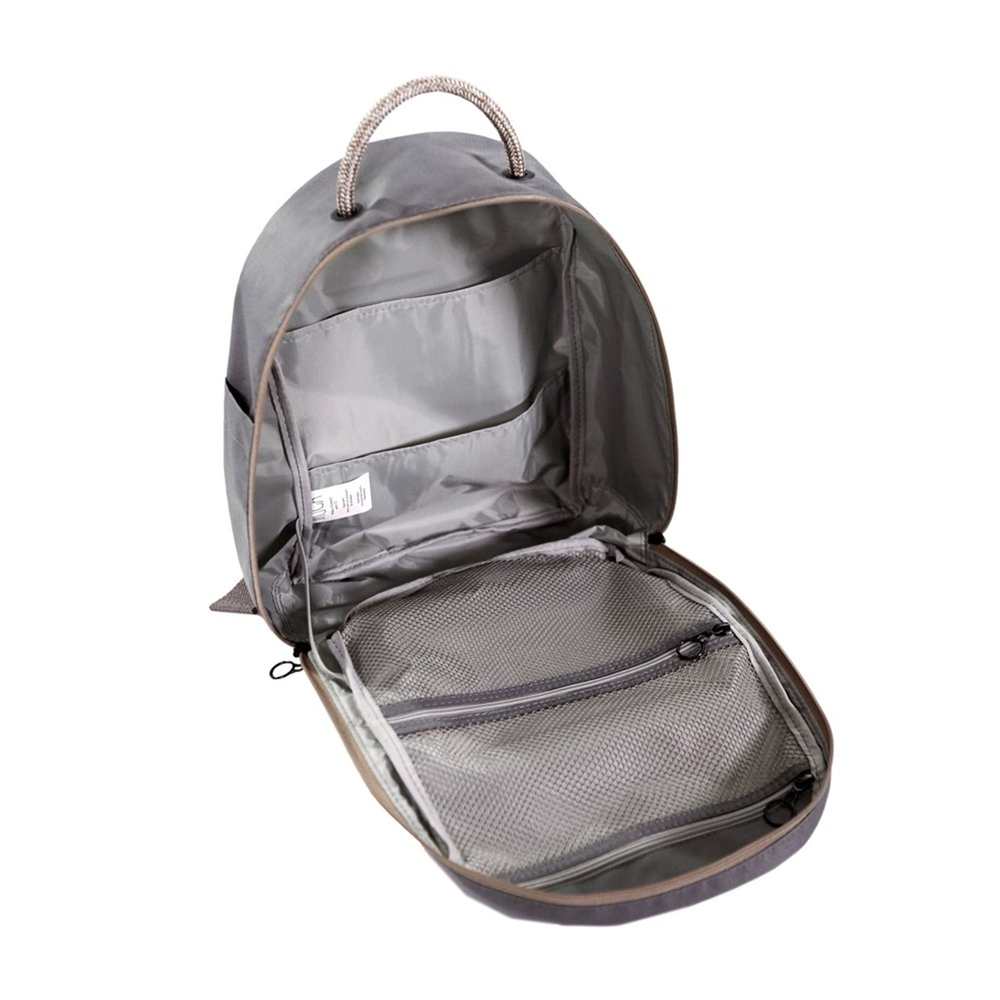 MUCA BEBEK BAKIM SIRT ÇANTASI Gri