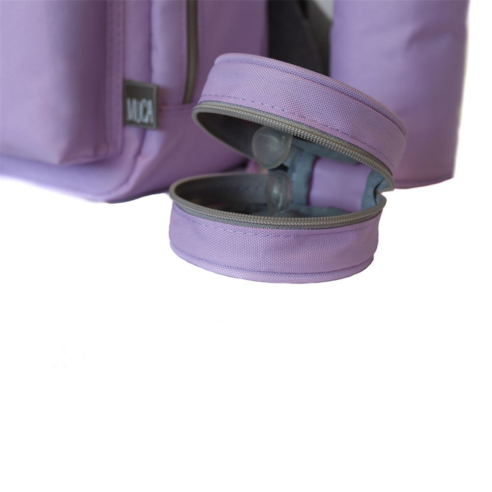 MUCA BEBEK BAKIM SIRT ÇANTASI Lila