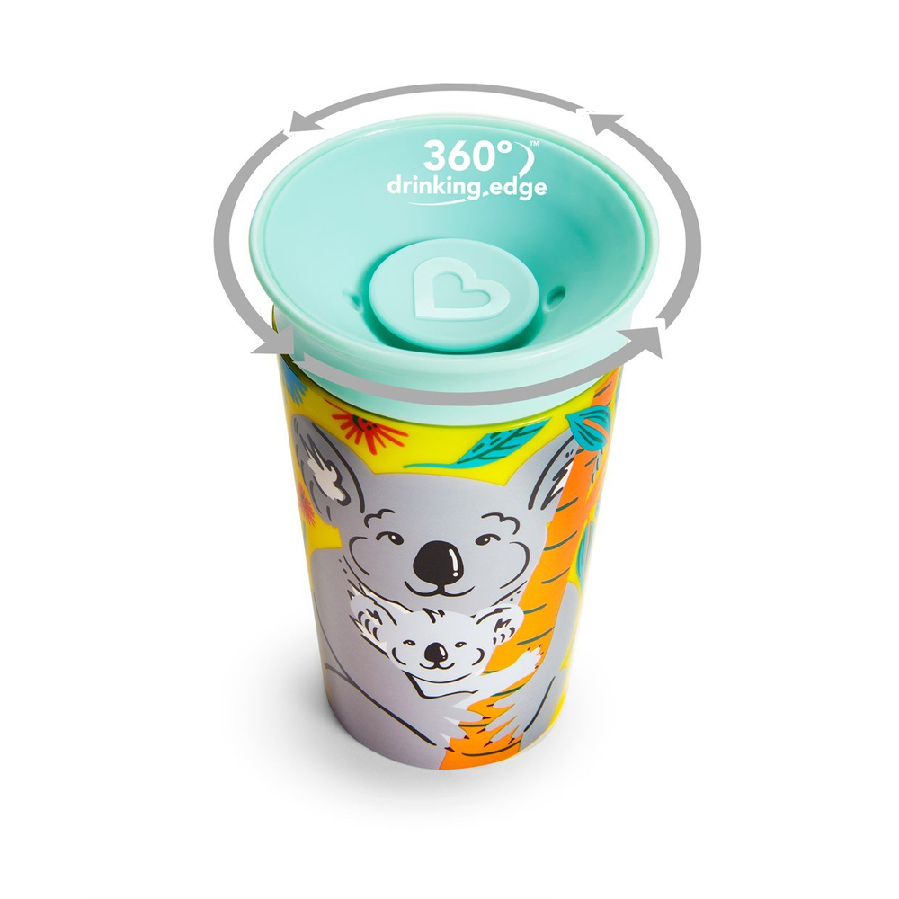 Munchkin Mucize 360° Wildlove Alıştırma Bardağı 12 Ay+ 266 ml