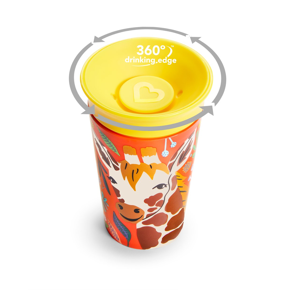 Munchkin Mucize 360° Wildlove Zürafa Alıştırma Bardağı 12 Ay+ 266 ml