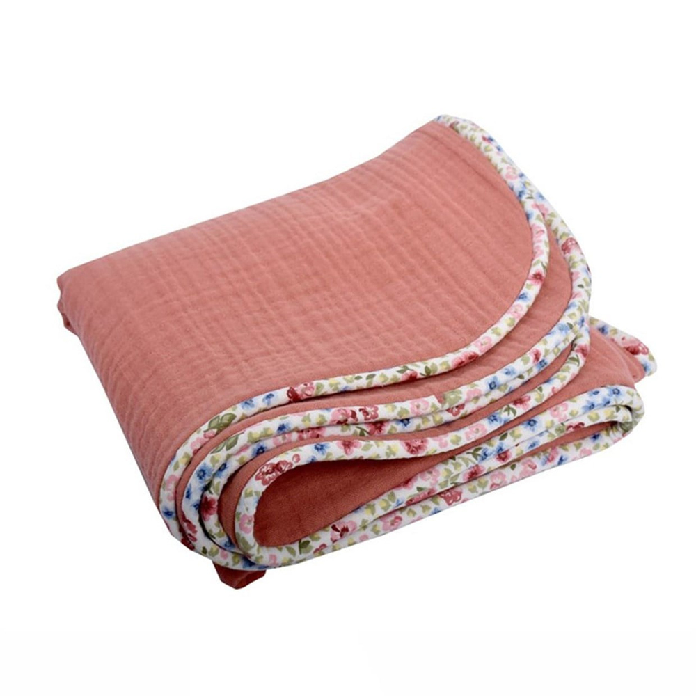 Münü Design Biyeli Seri 90x90 cm Çiçek Biyeli Mercan