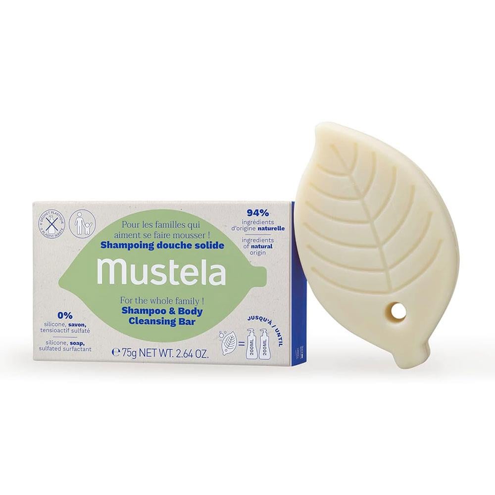 Mustela Katı Şampuan ve Vücut Temizleme Barı 75 gr
