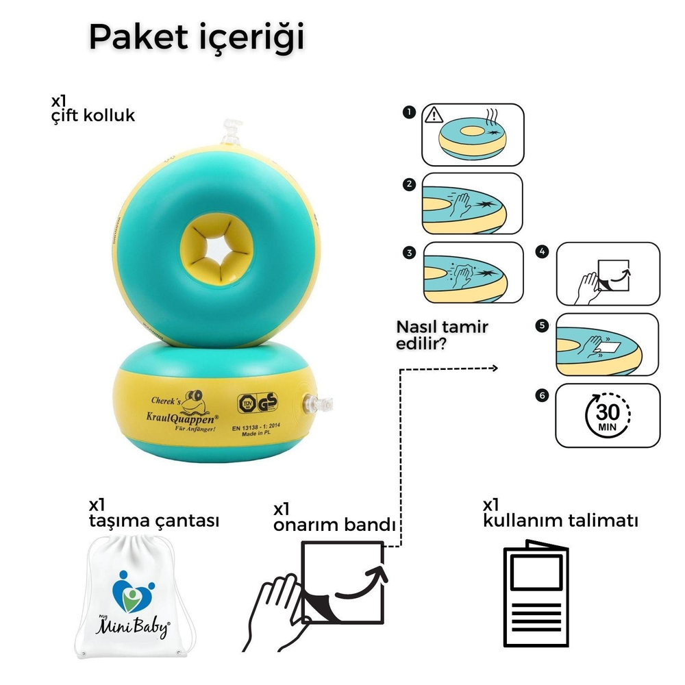 Myminibaby Başlangıç Seviyesi Yüzme Kolluk