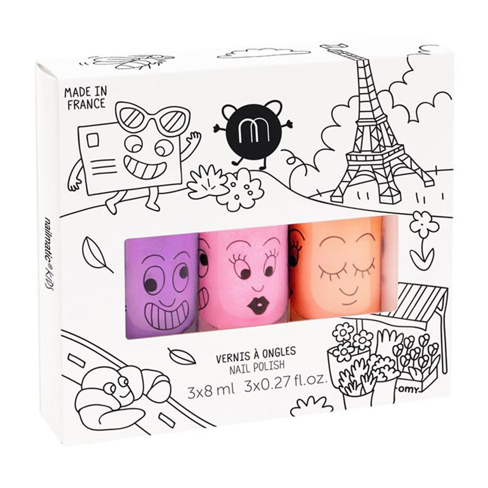 Nailmatic 3'lü Tırnak Cilası Paris