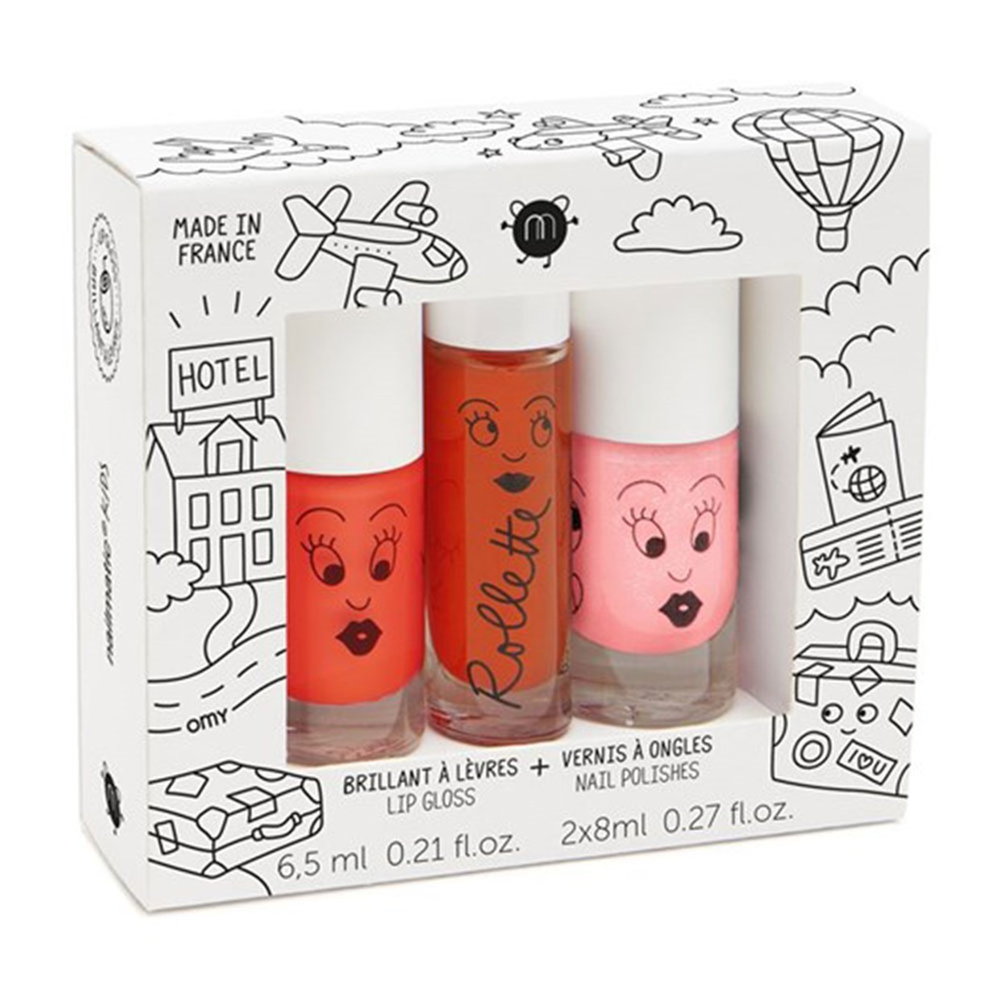 Nailmatic Amazing Trip 3'lü Set Peach & Dori & Flamingo