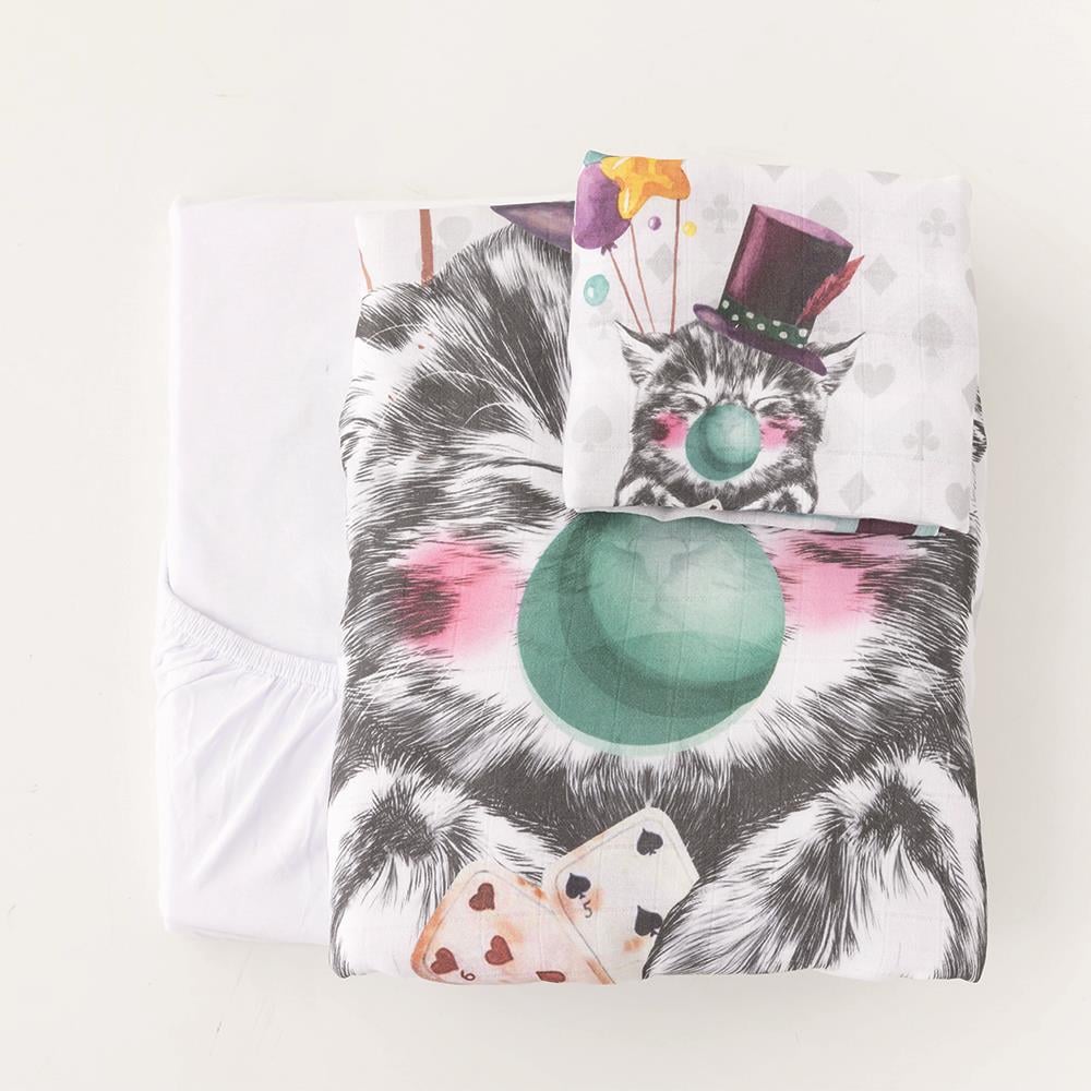 Nilue Fashion Cat Müslin Nevresim Takımı
