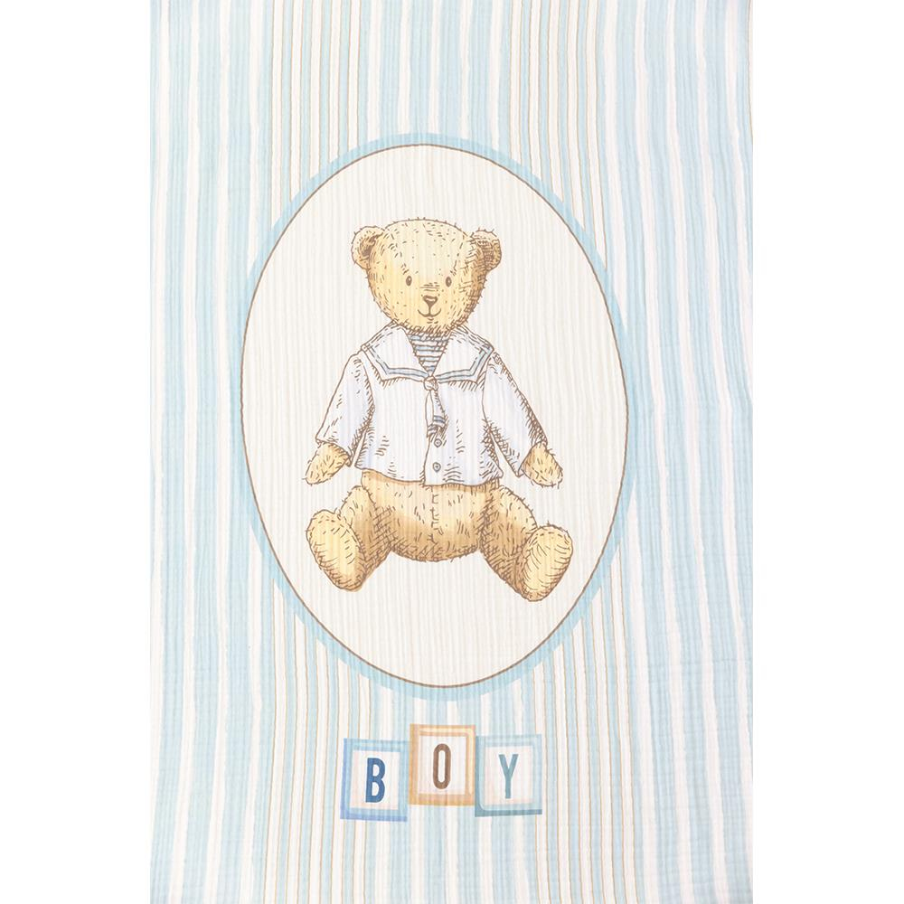 Nilue Vintage Boy 4 Katlı Müslin Battaniye