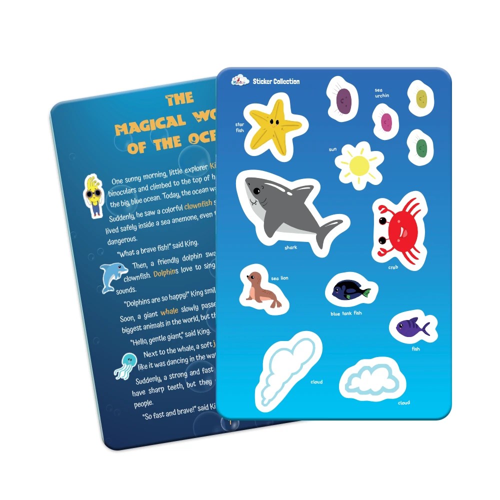Ocean Sticker Kitabı