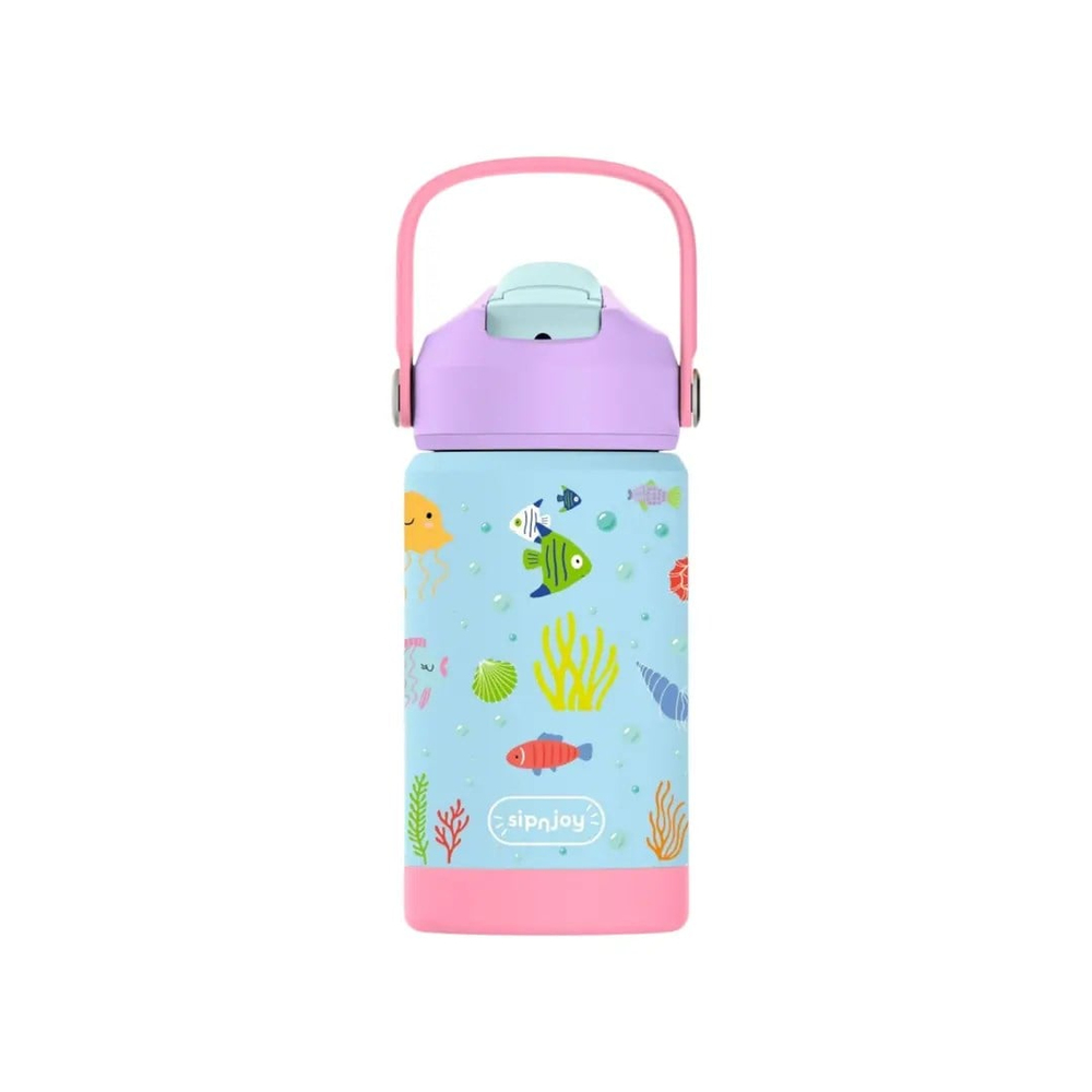 Ocean Whisper FlipSip Çocuk Su Termosu | 360 ml