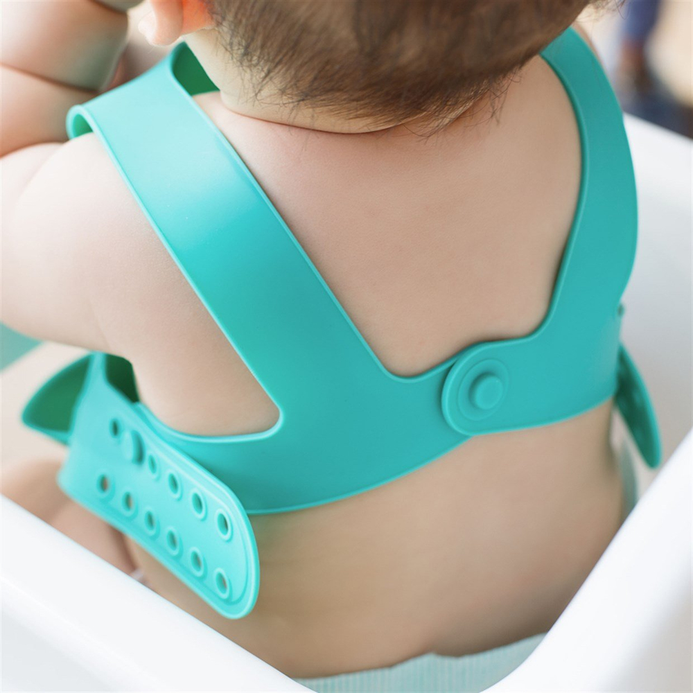 OiOi DOĞAL SİLİKON MAMA ÖNLÜĞÜ - AQUA GREEN