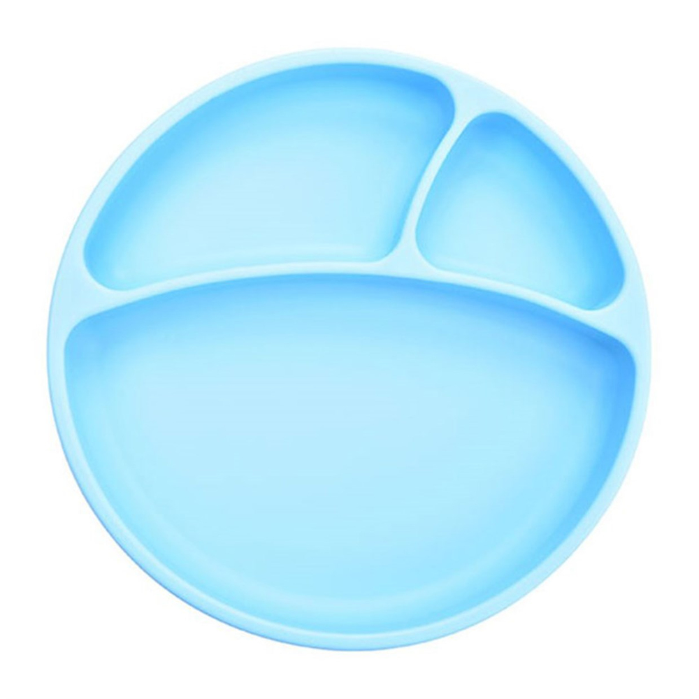 OiOi Vakumlu Bölmeli Tabak Mineral Blue