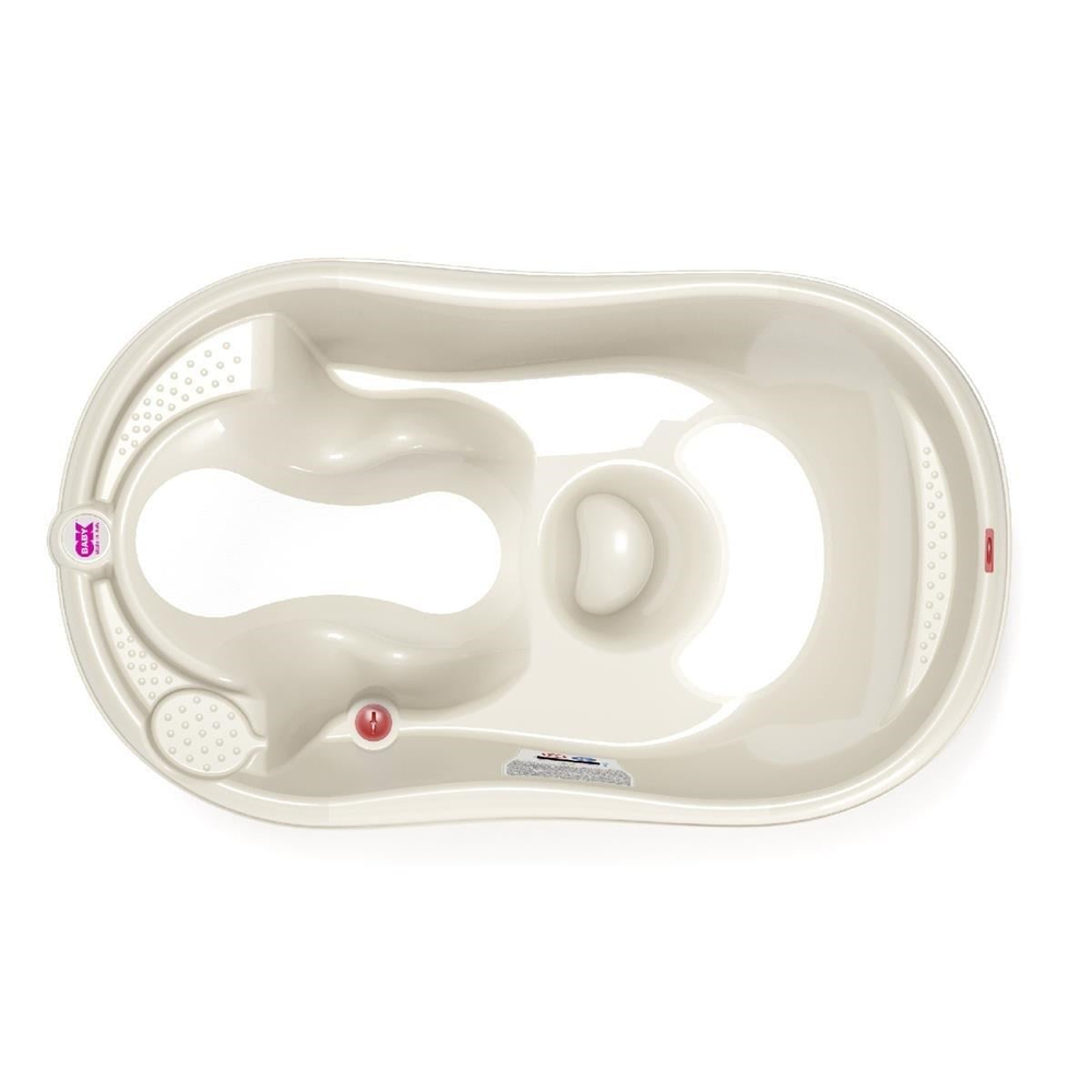OKBaby Onda Evol Bebek Banyo Seti 3 Parça Kırık Beyaz