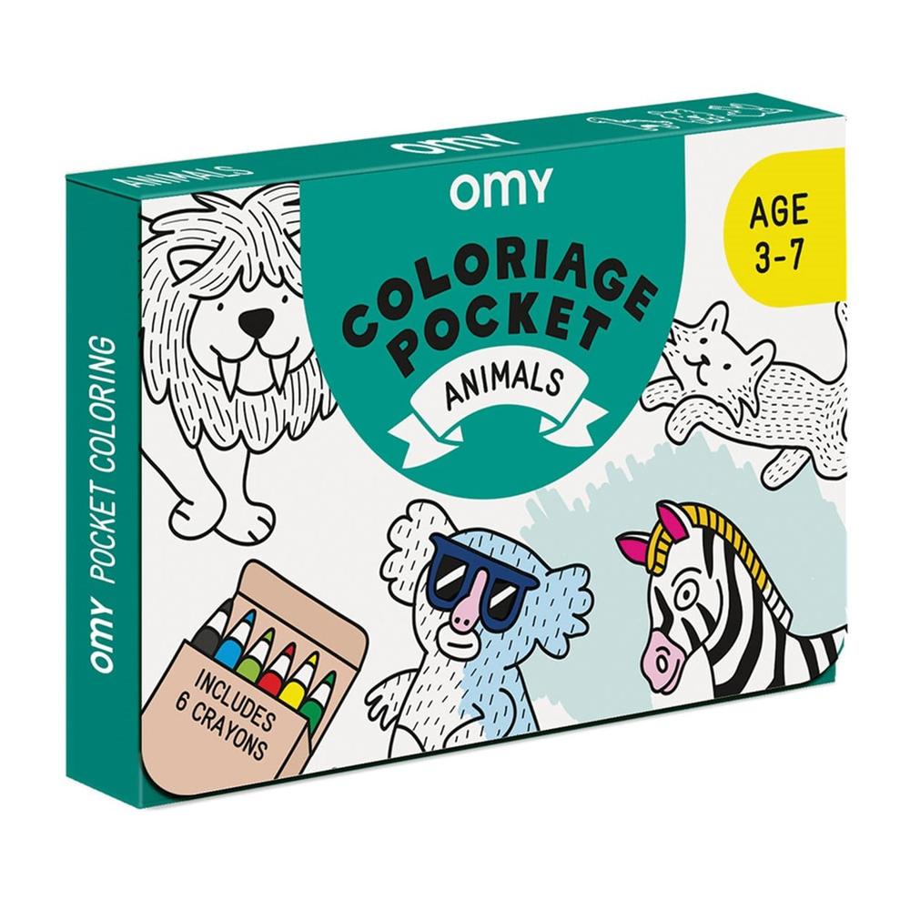Omy Coloring Pocket Animals
