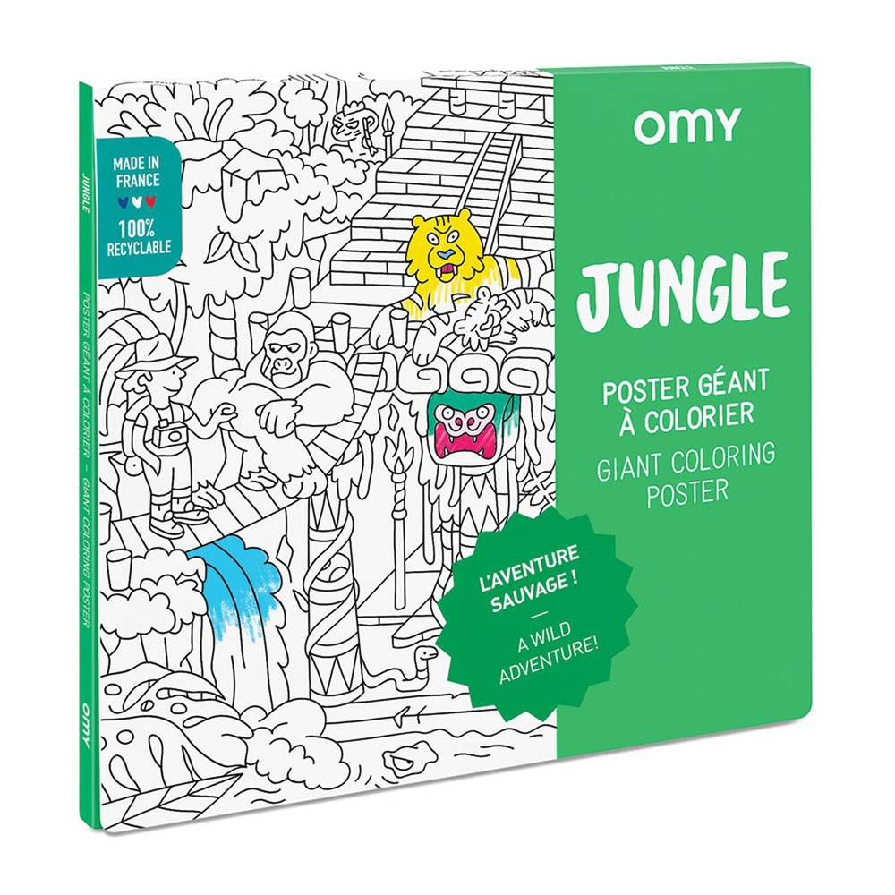 Omy Coloring Poster Jungle