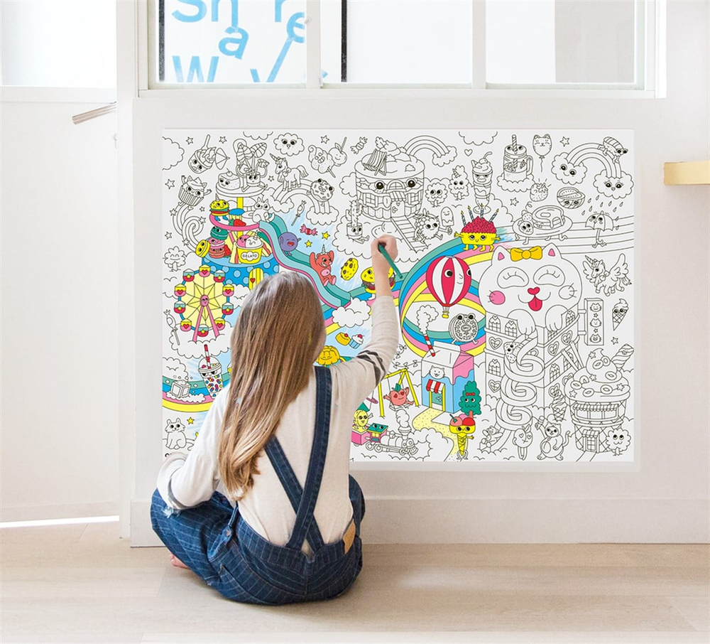 Omy Coloring Poster Kawaii