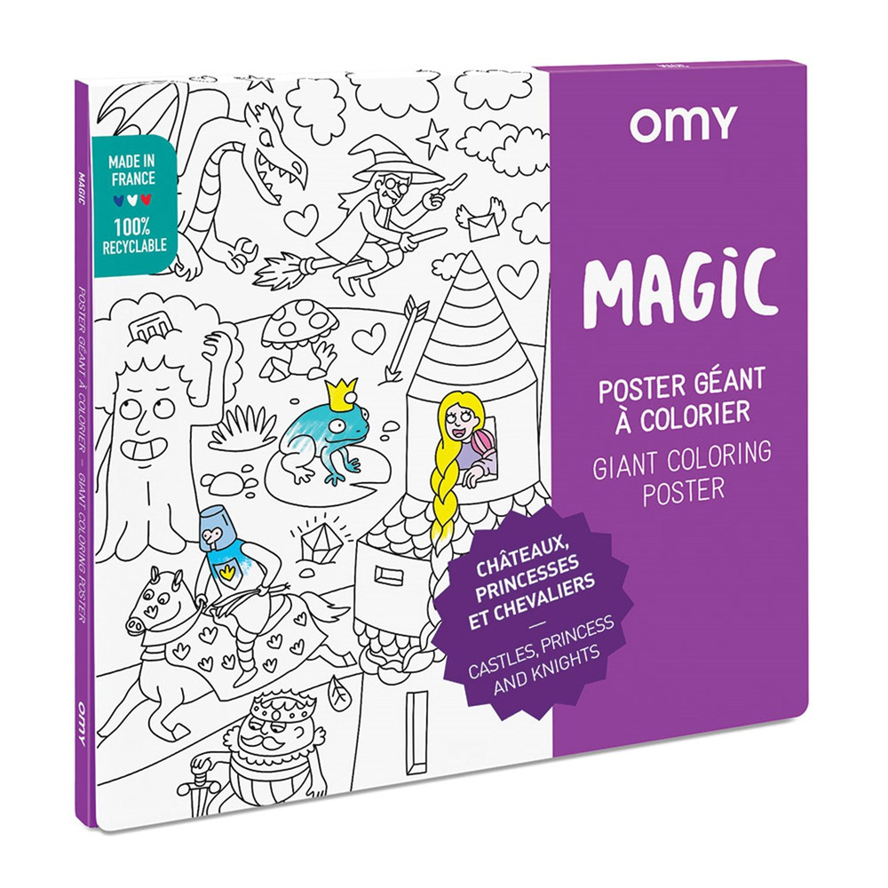 Omy Coloring Poster Magic
