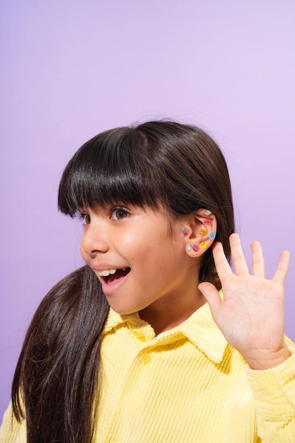 Omy Earrings Yapışkanlı Küpe Kawaii