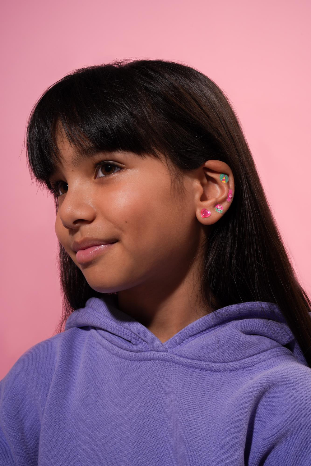 Omy Earrings Yapışkanlı Küpe Lily