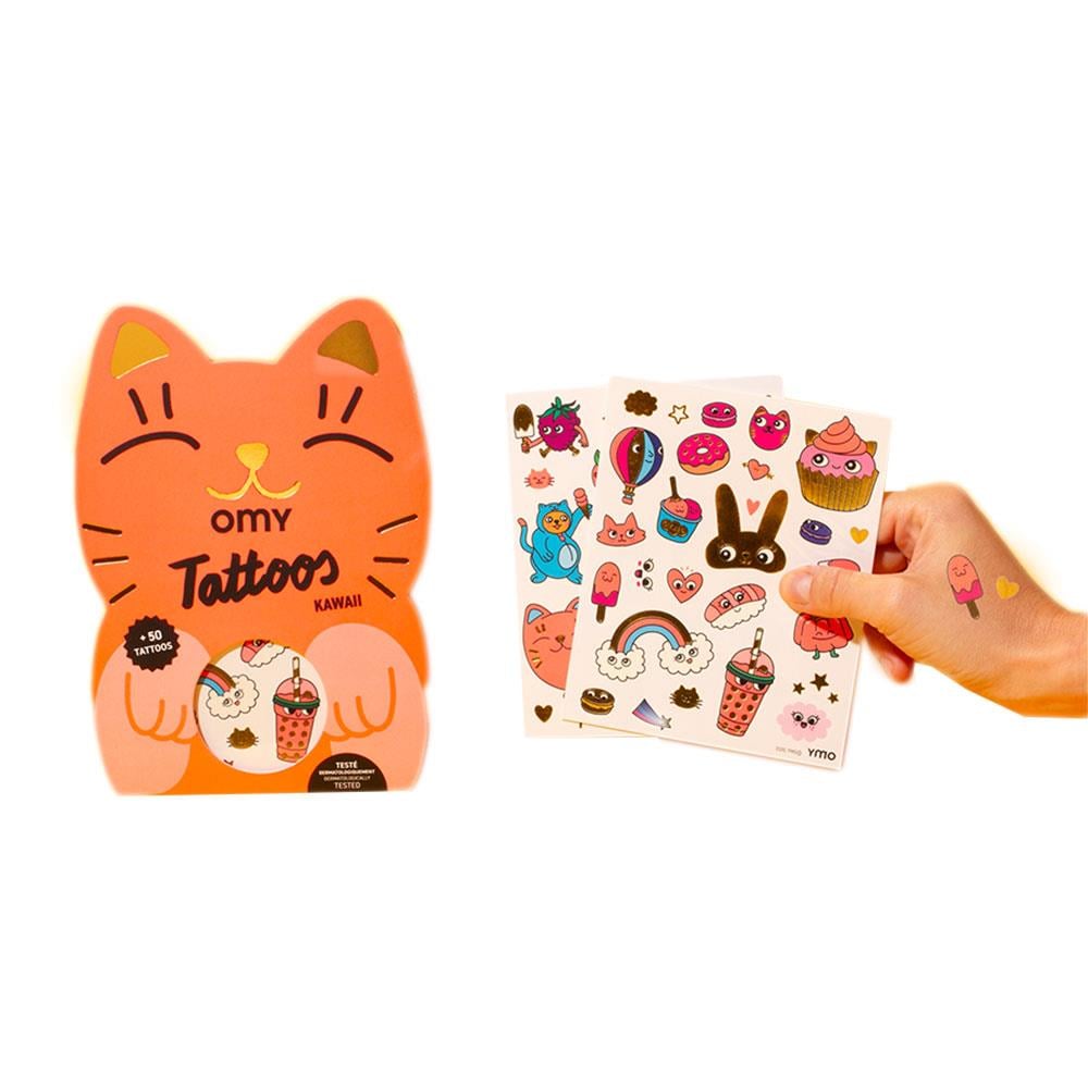 Omy Geçici Dövme Kawaii