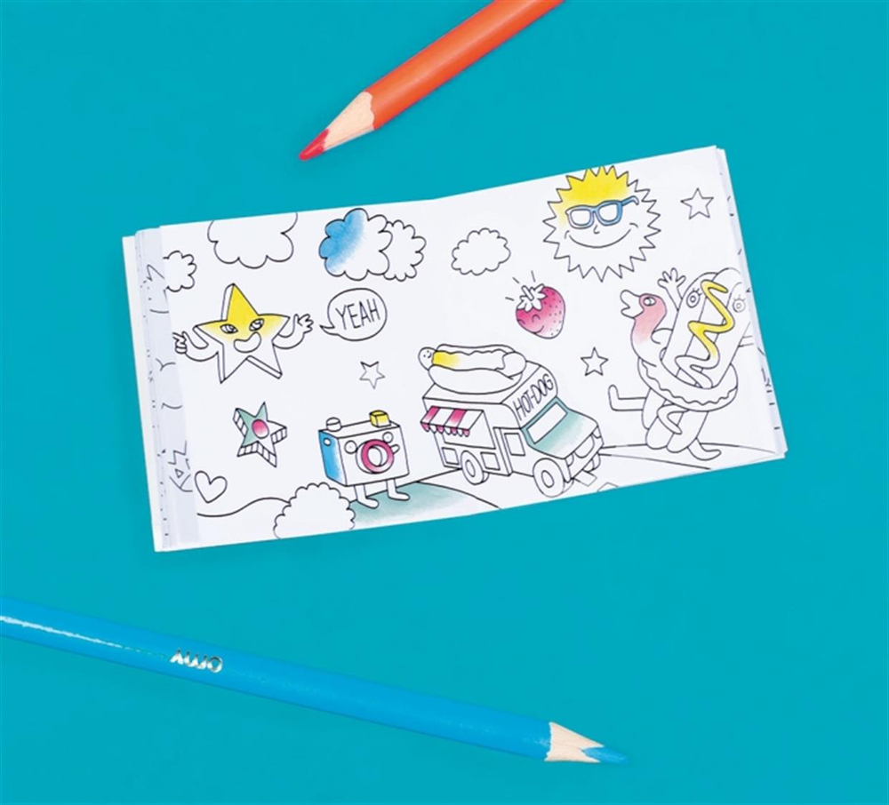 Omy Mini Coloring Book