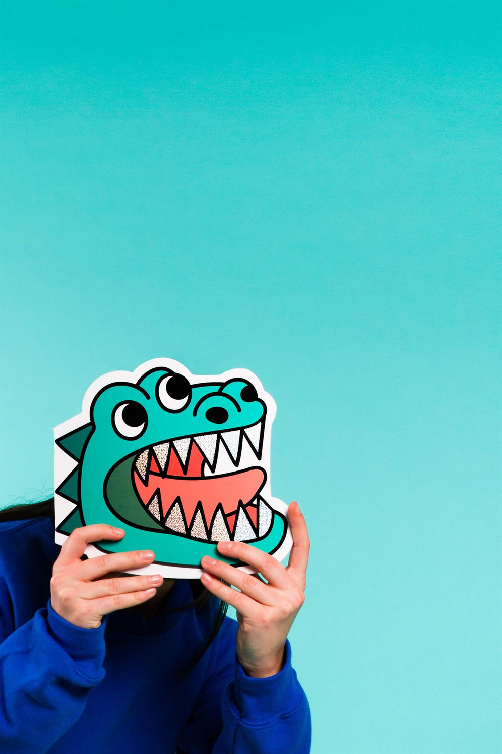 Omy Notebook & Sticker Dino