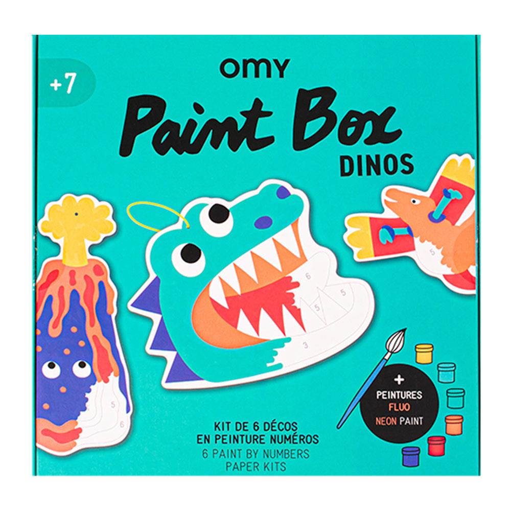 Omy Paint Box Sayılarla Boyama Dinos