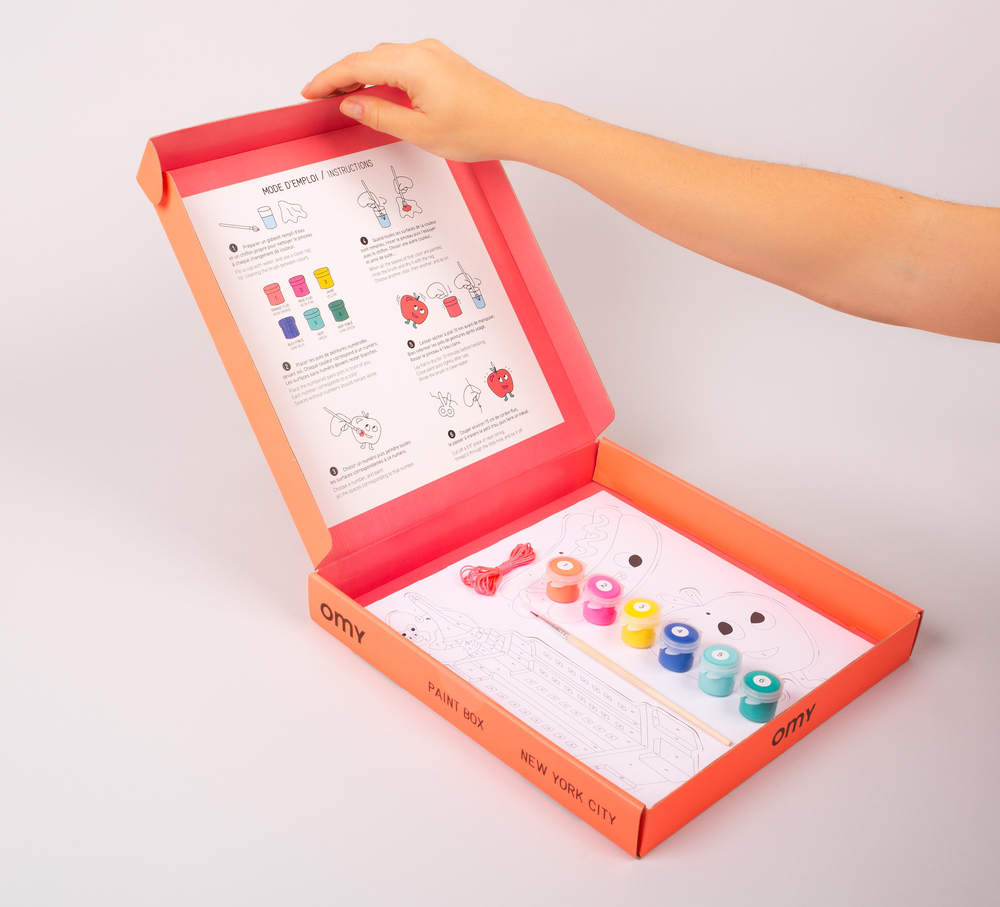 Omy Paint Box Sayılarla Boyama New York City