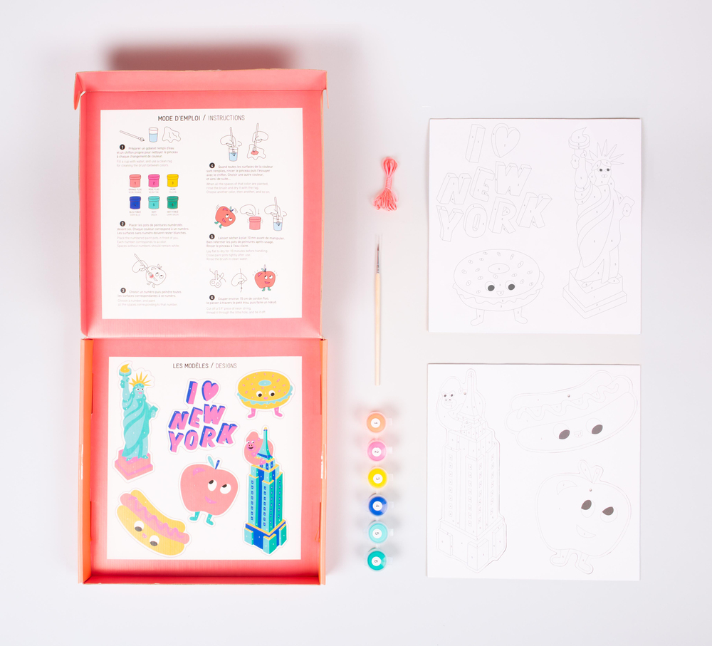 Omy Paint Box Sayılarla Boyama New York City