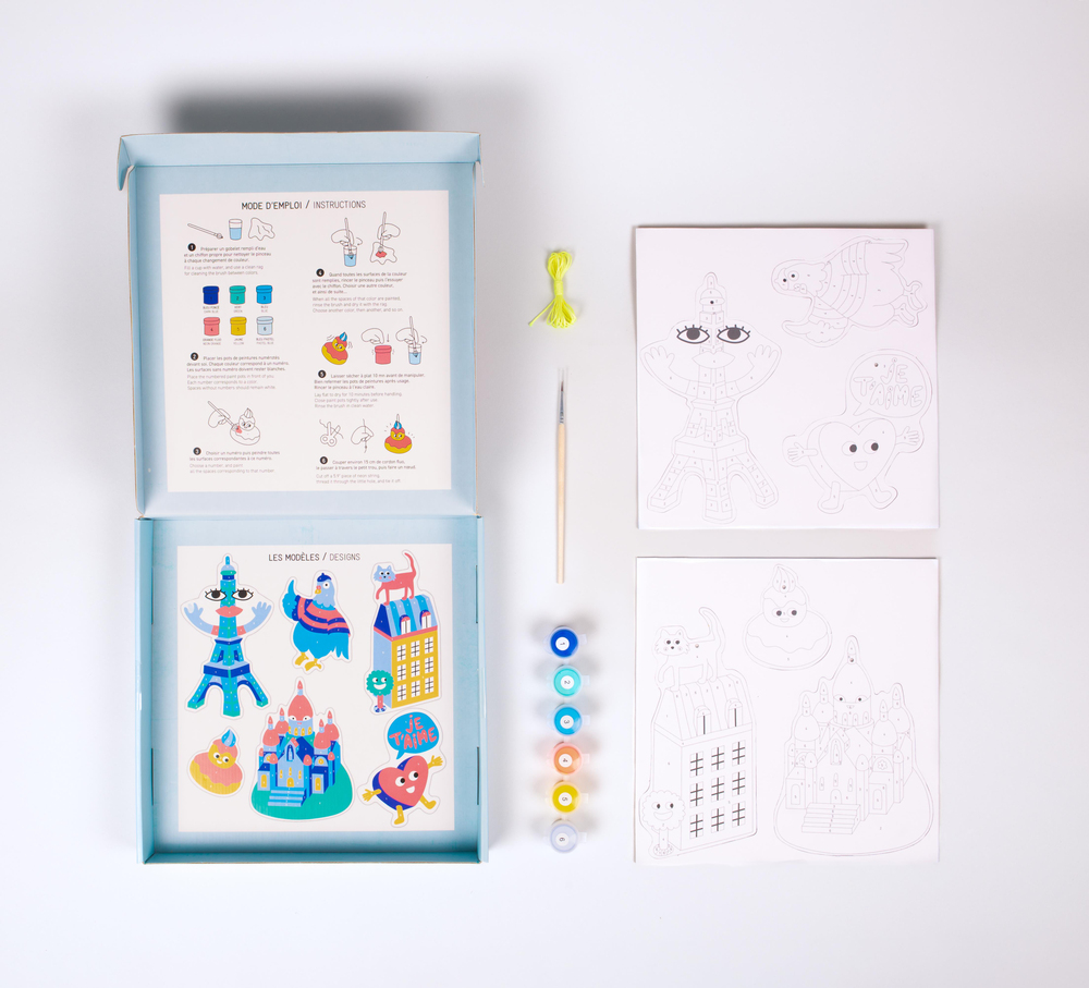 Omy Paint Box Sayılarla Boyama Paris