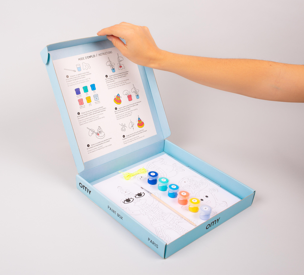 Omy Paint Box Sayılarla Boyama Paris