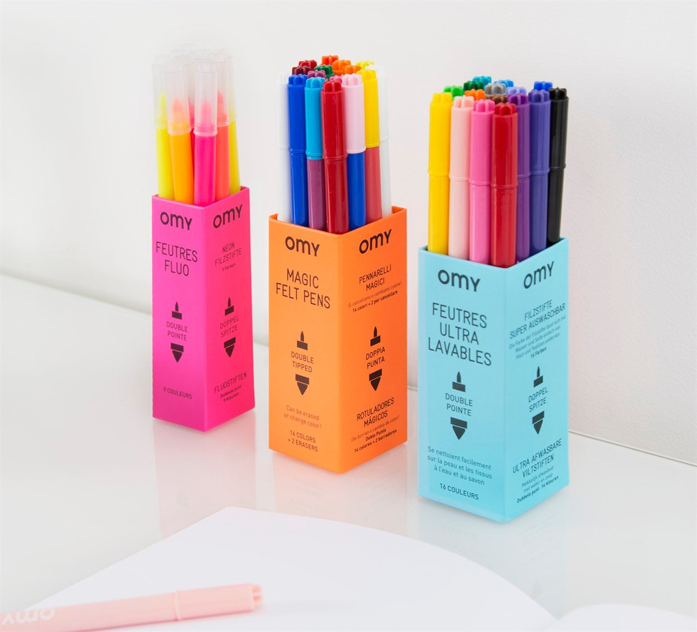Omy Ultrawashable Felt Pens 