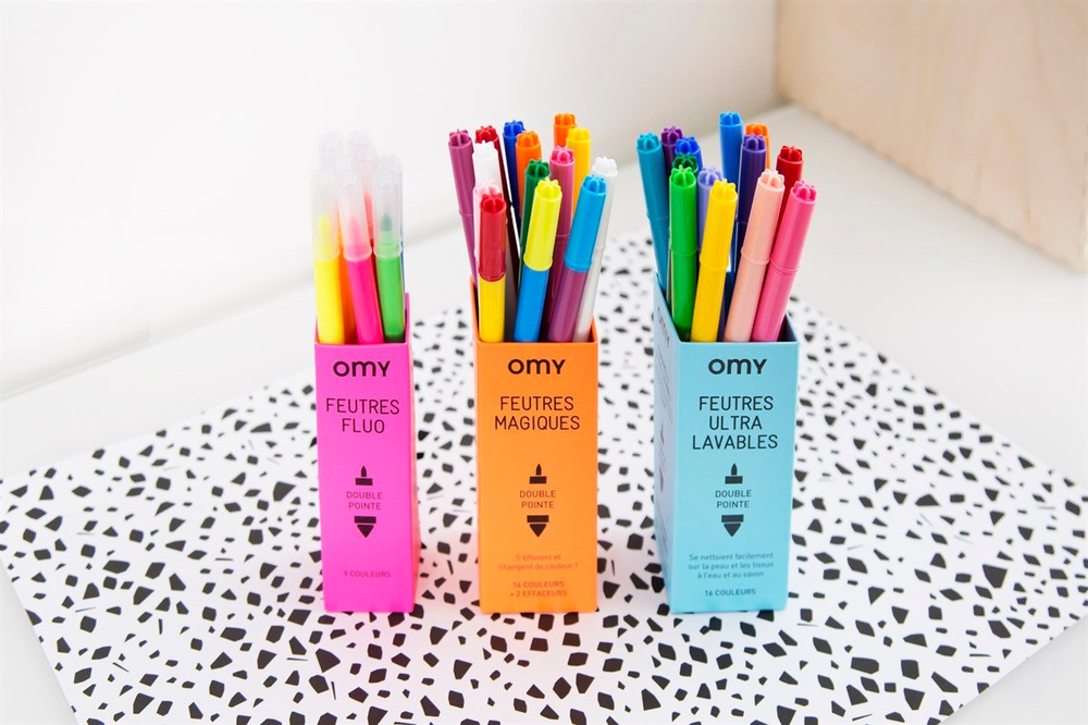 Omy Ultrawashable Felt Pens 