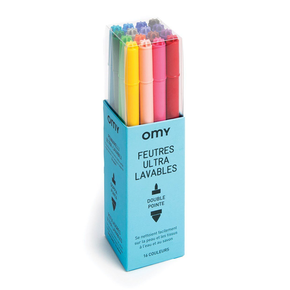 Omy Ultrawashable Felt Pens 