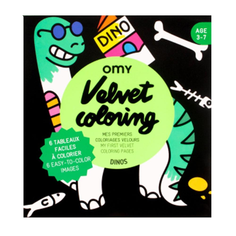 Omy Velvet Coloring İlk Boyamalarım Dinos