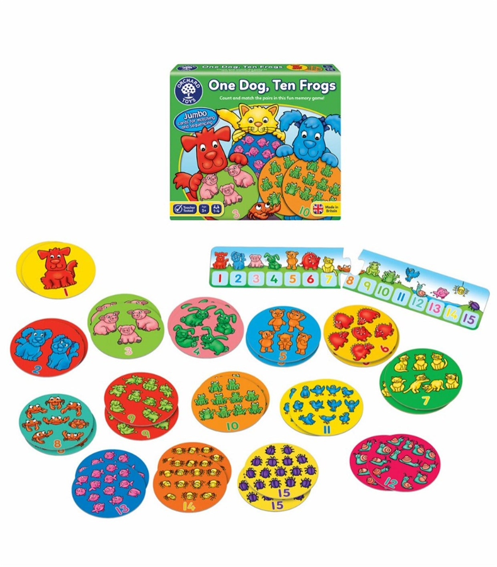 ONE DOG, TEN FROGS 3 YAŞ+