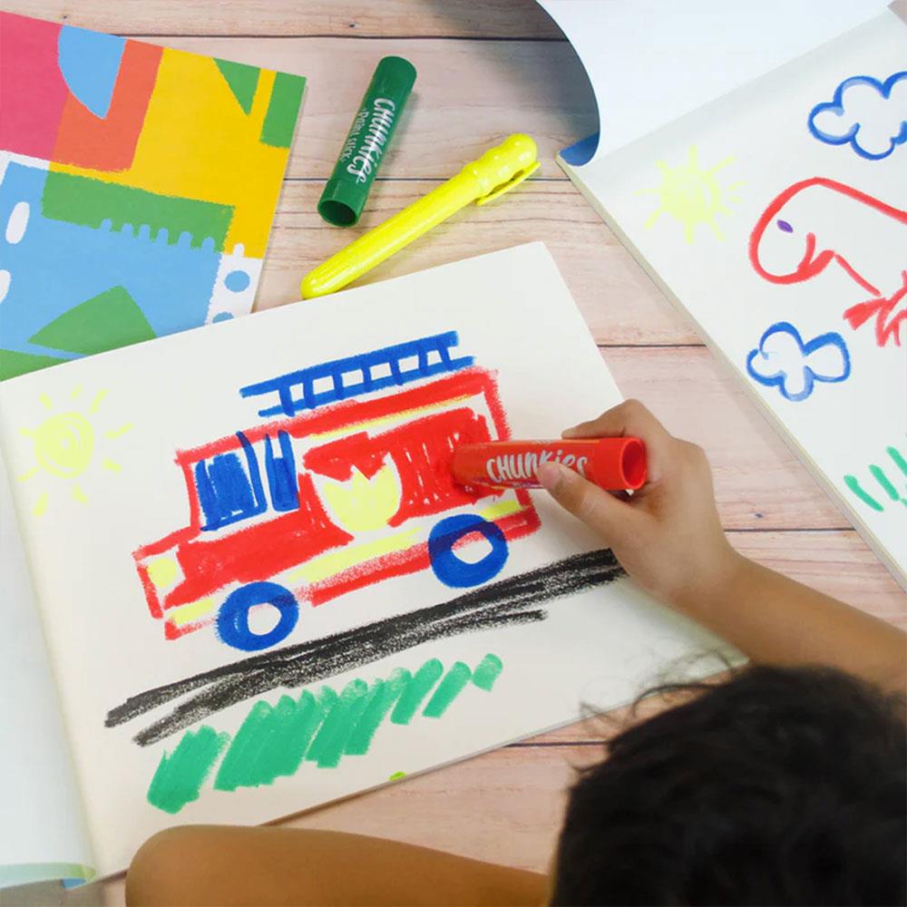 Ooly Chunkies Paint Sticks 12'li Set