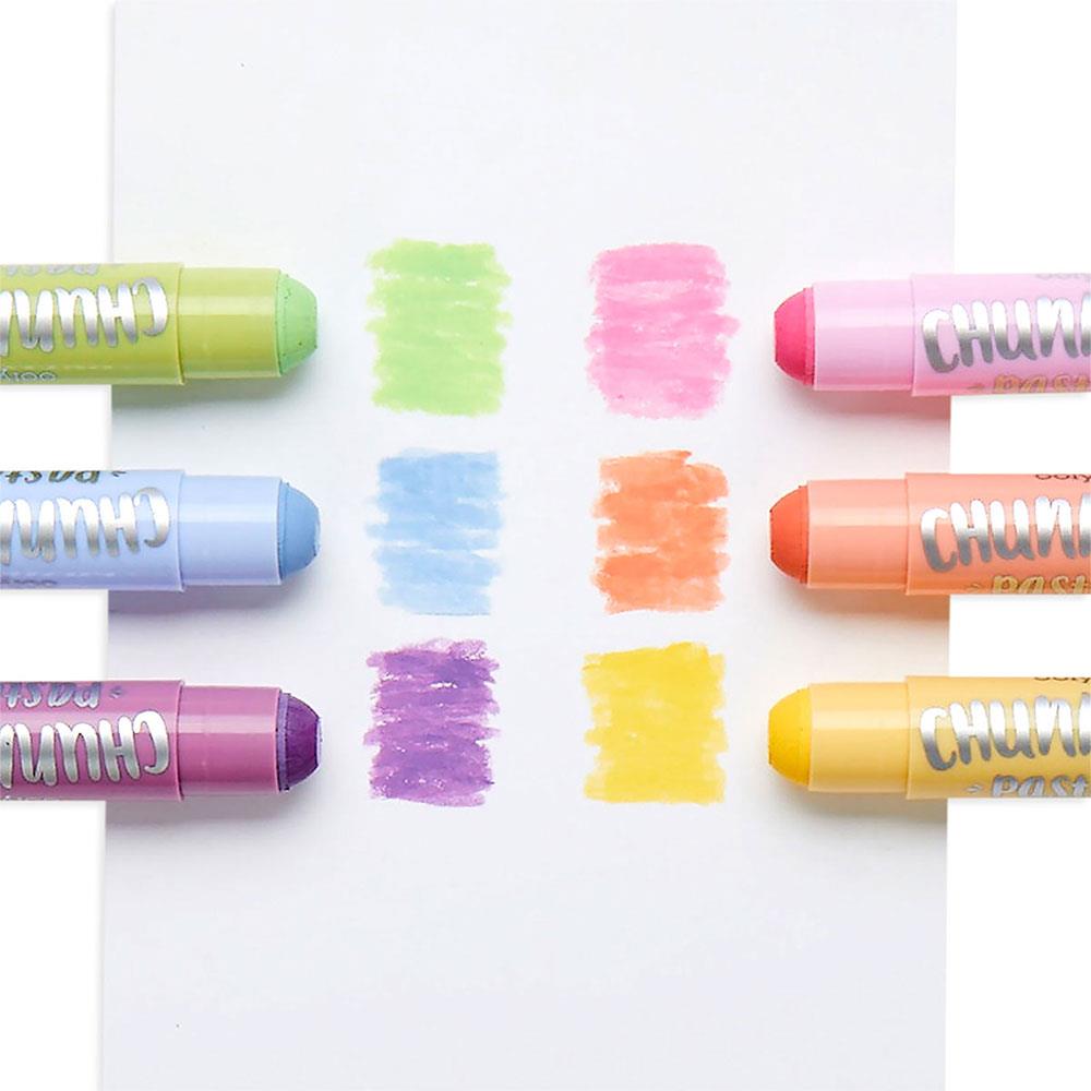 Ooly Chunkies Pastel Boya 6'lı Pastel Renkler