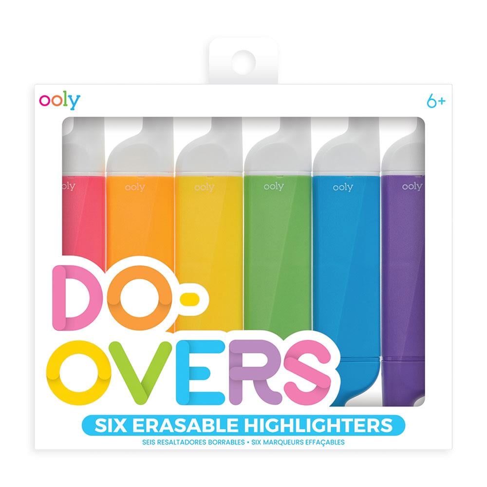 Ooly Do-Overs Silinebilir 6'lı Highligther