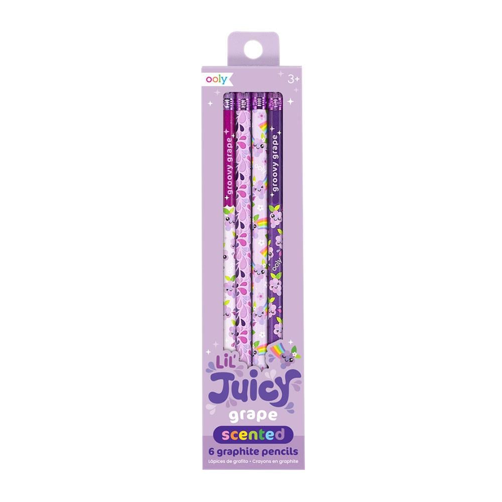 Ooly Lil Juicy Üzüm Kokulu 6'lı Kurşun Kalem Seti