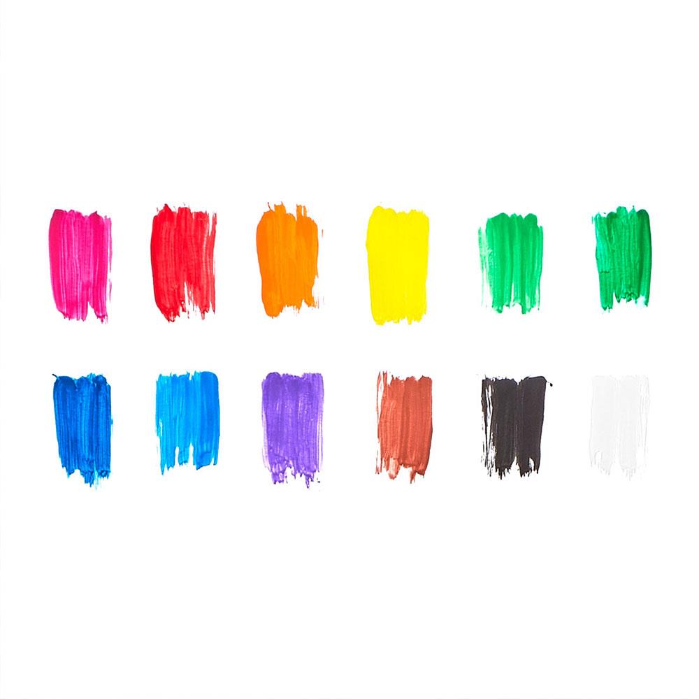 Ooly Lil Paint Pods 12'li Boya Seti Klasik Renkler