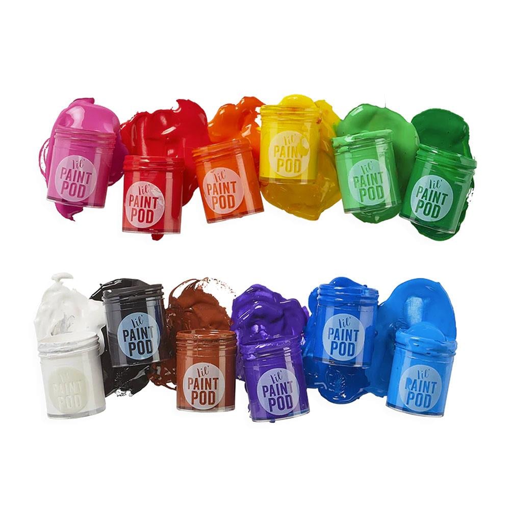 Ooly Lil Paint Pods 12'li Boya Seti Klasik Renkler