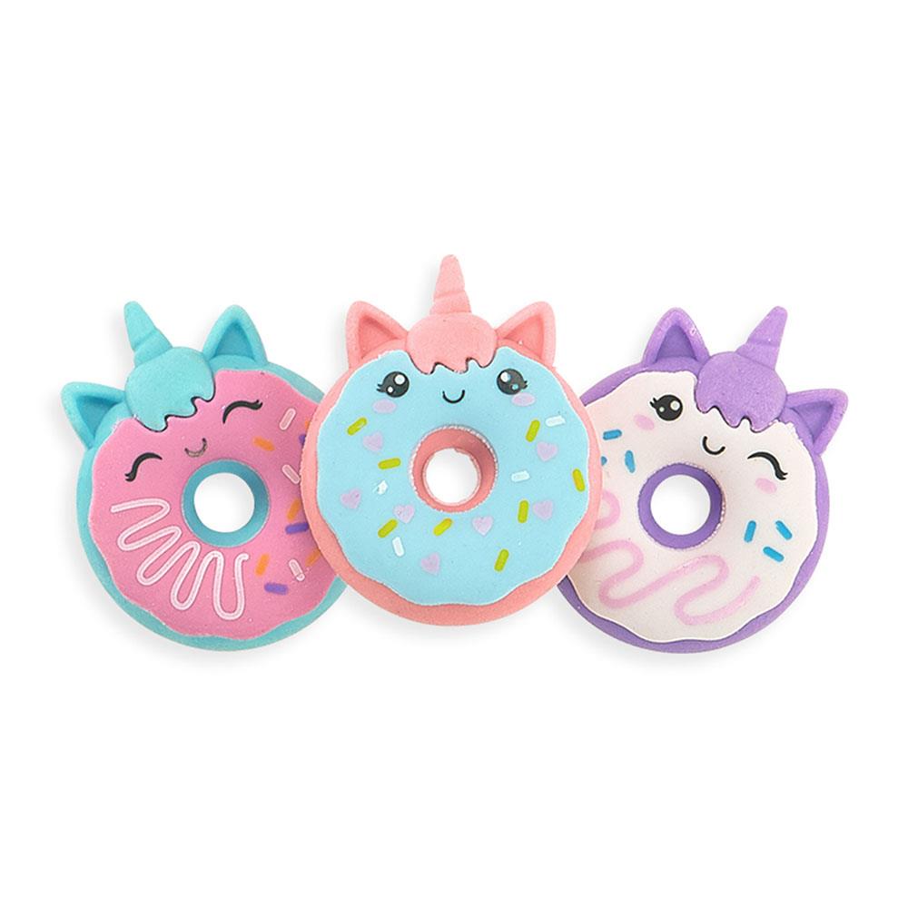 Ooly Magic Bakery Unicorn Donuts 3'lü Kokulu Silgi Seti