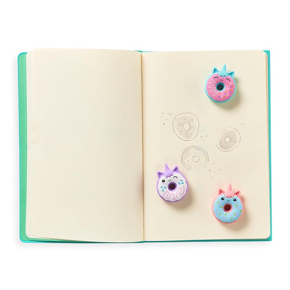 Ooly Magic Bakery Unicorn Donuts 3'lü Kokulu Silgi Seti