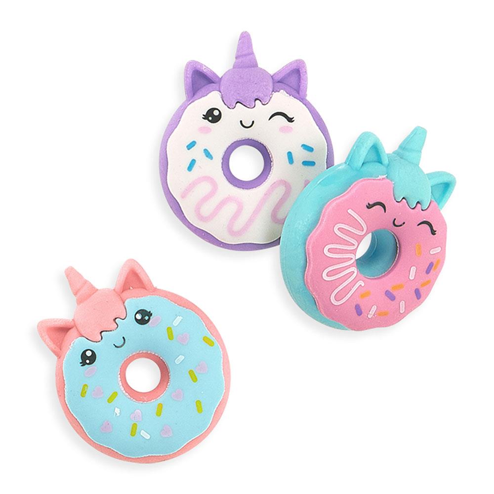 Ooly Magic Bakery Unicorn Donuts 3'lü Kokulu Silgi Seti